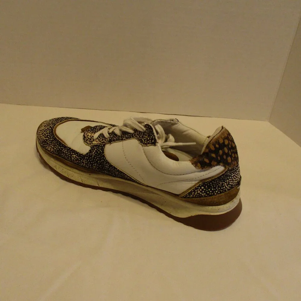 Madewell Shoes Woman Size 10 Black Cream Brown White Outdoors Walking Shoes